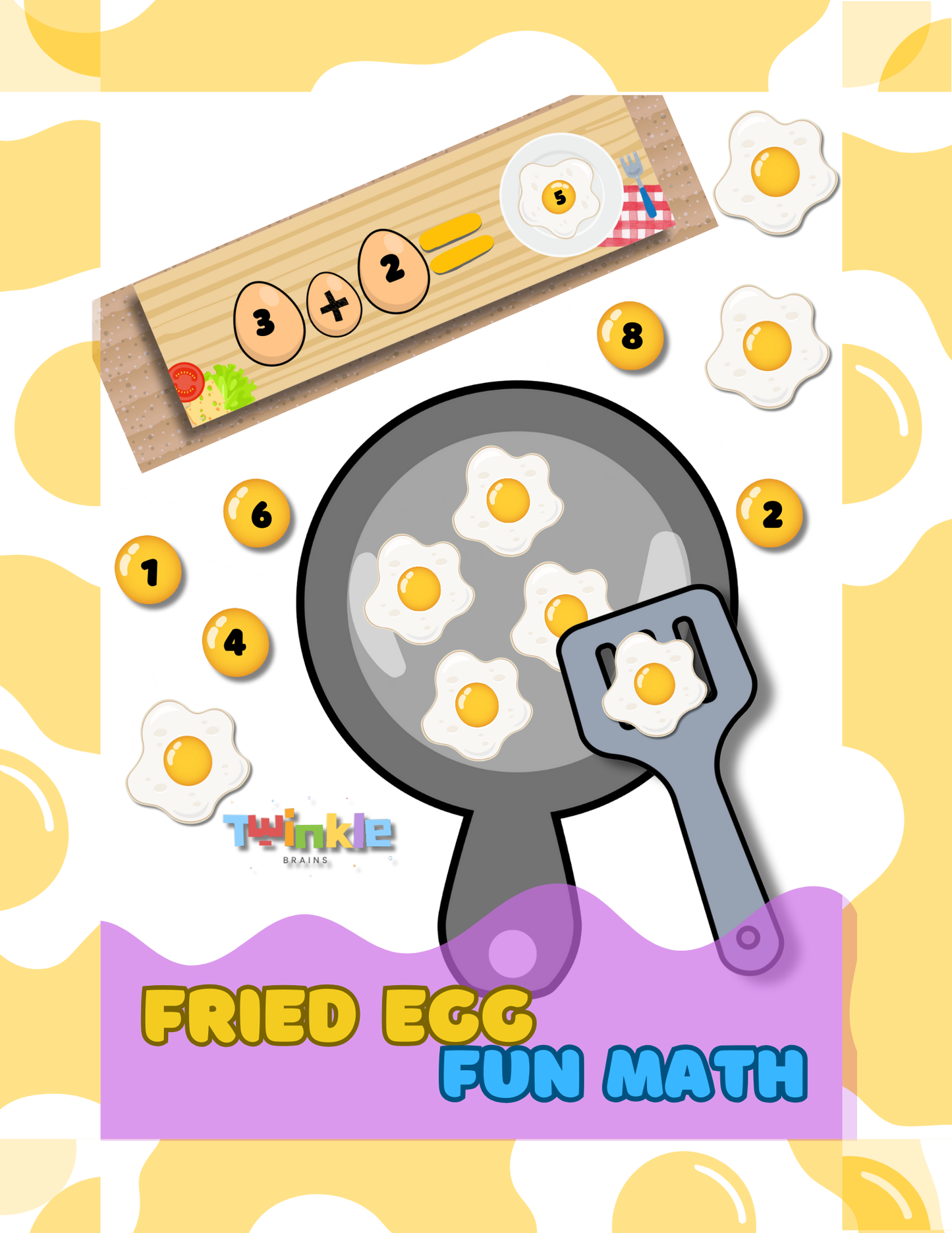 FRIED EGG FUN MATH