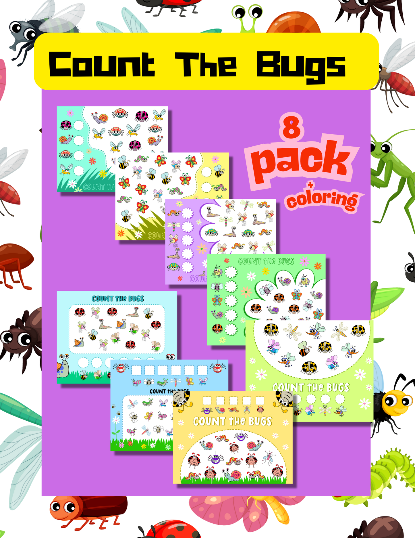 Count The Bugs Activity